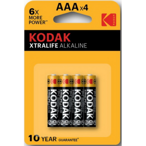 Батарейки AAA Kodak LR03 XTRALIFE BL4