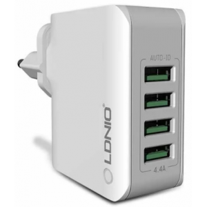 Сетевой блок питания Ldnio A4403 4xUSB белый