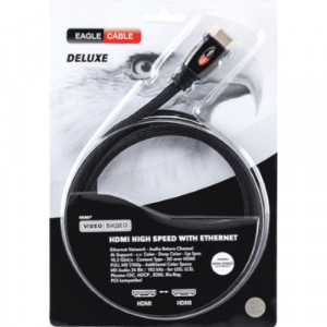 Кабель HDMI - HDMI Eagle Cable Deluxe 10010007 0.75 метра