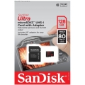 MicroSD 128GB Sandisk Class 10 Ultra Android UHS-I 80MB/s