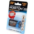 Аккумулятор ROBITON  200MH9-1(крона) BL1   (1/25/100)