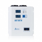Стабилизатор SVC AVR-1000-W, 1000ВА / 1000Вт, 220В, 50 Гц, белый, 315*255*120 мм