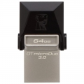 Флешка USB 3.0 64GB Kingston OTG (USB/microUSB)