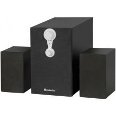 Активная система DEFENDER V6, чёрная. 2.1