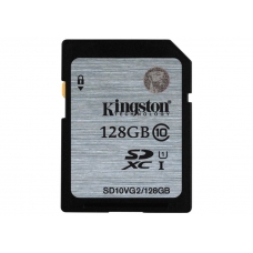 Карта памяти SDXC 128 Гб Kingston (SD10VG2/128GB) Class 10 UHS-I 45 MB/s