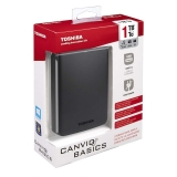 Внешний HDD Toshiba  1 TB Stor.e Canvio Basics чёрный, 2.5,USB 3.0