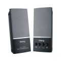 Колонки DIALOG AM-12B, черные, 2*5W, 2.0, НЧ, ВЧ, 3D, выход на наушники