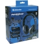 Гарнитура DEFENDER Warhead HN-G110. Полноразмерная, закрытого типа, игровая. Диапазон частот: 10-28000 Гц. Сопротивление: 32 Ом. Разъём:  3.5 mm. Регулятор громкости на кабеле. Длина провода: 2.1 м. (1/10)