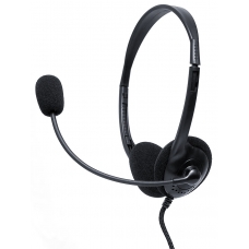 Гарнитура DIALOG M-201A, со стереонаушниками и регулятором громкости (1/60)