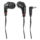 Наушники INTRO ZX-6650, чёрные. Вакуумные