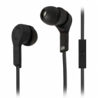 Гарнитура RITMIX RH-190, чёрная. Внутриканальные. Диапазон частот: 20-22000 Гц. Сопротивление: 32 Ом. 3 пары сменных амбушюр. Кнопка управления функциями телефона. Покрытие SoftTouch. Длина провода: 1.2 м. (плоский) (1/90)