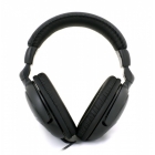 Наушники SmartBuy SBE-7000 Live, чёрные. Накладные, полноразмерные. Диапазон частот: 20-20000 Гц. Сопротивление: 32 Ом. Разъём: mini jack 3.5 mm, переходник 6.3 mm в комплекте. Регулятор громкости. Длина провода: 4 м. (1/10)