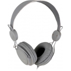 Наушники SmartBuy SBE-9160 Trio, серые. Полноразмерные. Матовое прорезиненное покрытие. Диапазон частот: 20-20000 Гц. Разъём: 3.5 mm. (L-образный). Длина провода: 1.2 м. (1/40)