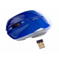  Мышь E-BLUE Smarte II, синяя, USB, сенсор, беспроводная (1/40)