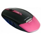 Мышь E-BLUE Horizon, розовая, USB, ультратонкая, беспроводная (1/40)