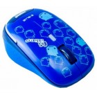 Мышь E-BLUE Monster Babe, синяя, USB, сенсор, беспроводная (1/40)
