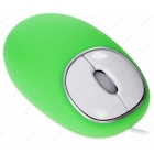 Мышь проводная RITMIX ROM-340 Antistress, зелёная, USB.