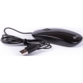 Мышь проводная RITMIX ROM-303, чёрная, USB.