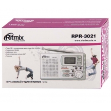 Радиоприёмник RITMIX RPR3021, чёрный