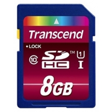 Карта памяти SDHC 8GB Transcend (TS8GSDHC10U1) Class 10 UHS-I