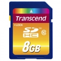 SDHC  8GB  Transcend Class 10