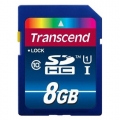 SDHC  8GB  Transcend Class 10  UHS-I 300X