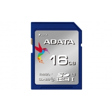 Карта памяти SDHC 16GB  A-Data Class 10 Premier UHS-I