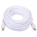Кабель HDMI 10 метров AOPEN (ACG511W-10M) белый