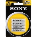 Элемент питания SONY R03  BL4  Ultra (R03NUB4A)   (48/240/39360)
