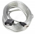 Кабель-адаптер AOPEN USB 2.0 - repeater (AM-AF), 10 м. (1/25)