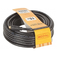 Кабель цифровой TV-COM HDMI19M to HDMI19M, V1.4+3D, 15 метров