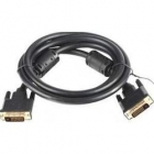 Кабель TV-COM DVI-D Dual link 25M - 25M, экран, феррит.кольца, 1.8 метра