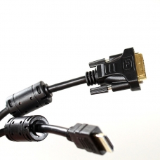 Кабель TELECOM HDMI to DVI-D Dual Link (19M -25M), 2 фильтра, 2 м. (1/50)
