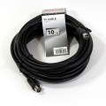 Кабель соединительный антенный TELECOM 9.5mm, 75Ом,ТВ-М-->ТВ-M, 10 м. (1/50)
