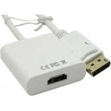 Кабель-переходник VCOM DisplayPort => HDMI, 0.1 м. (1/100)