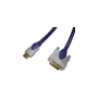 Кабель соединительный HDMI - DVI-D 15 метров Techlink (690306)