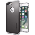 Чехол Spigen для iPhone 7 Plus Hybrid Armor  043CS20697. Стальной