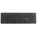 Клавиатура INTRO KW555 Slim,черная, беспроводная