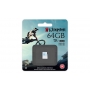 Карта памяти MicroSD 64 Гб Kingston (SDCAC/64GB) Class 10 для экшн камер 90/45 MB/s + SD адаптер