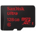 MicroSD 128GB Sandisk Class 10 Ultra IMAGING + SD адаптером