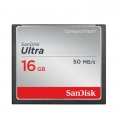 Карта памяти Compact Flash SanDisk Ultra 16GB 50MB/s