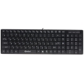 Клавиатура INTRO KM490 Slim, USB, черная, проводная