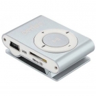 Плеер MP3 PERFEO VI-M001 Music Clip Titanium, серебро