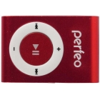 Плеер MP3 PERFEO VI-M001 Music Clip Titanium, бордовый
