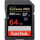 SDXC 64GB Sandisk Class 10 Extreme Pro UHS-Il 280/250MB/s