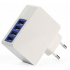 Адаптер сетевой SMARTBUY Quattro. Сила тока 4.2А (суммарно), 4хUSB порта