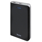 ЗУ Buro RA-25000 Li-Ion, 25000mAh, 2.1A+1A, черный/темно-серый, 2xUSB
