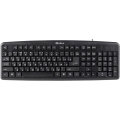 Клавиатура INTRO KU101,USB, черная, влагоустойчивая