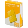 Внешний жесткий диск HDD WD 4 TB My Passport жёлтый, 2.5", USB 3.0