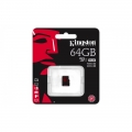MicroSD 64GB  Kingston Class 10 UHS-I U3  R/W 90/80 MB/s без адаптера